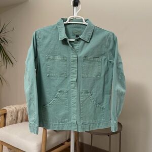 Women’s | Turquoise Green Utility Jacket | Universal Thread | Button Front | Med